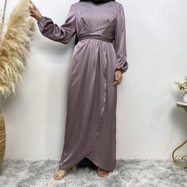 abaya croisée moderne