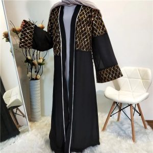 abaya Dubai strass