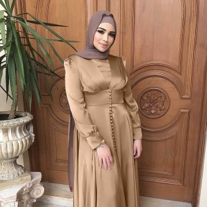 abaya femme or