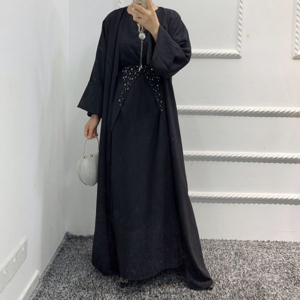 ensemble abaya kimono