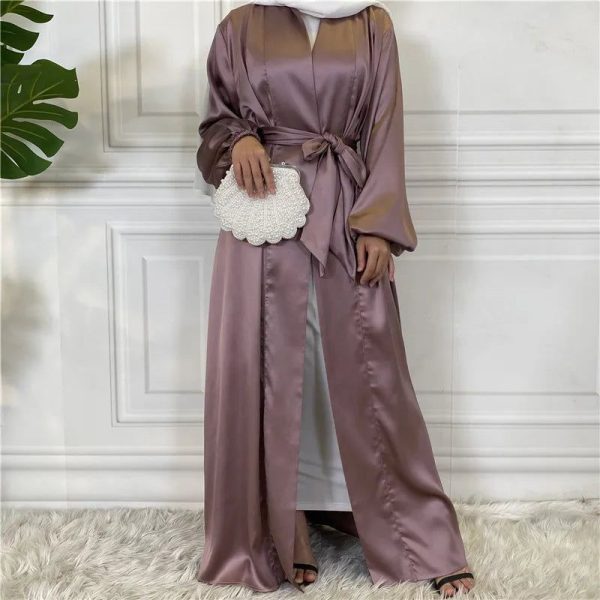kimono abaya en satin